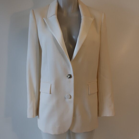 Womens Racil Off White 2 Button Blazer EUR 40/US 4 - Picture 1 of 13